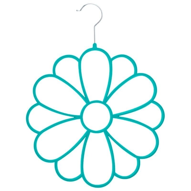 JOY Hangers Velvet Hangers 24pk, White & JOY Hangers Velvet Hangers 24pk,  Teal 