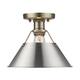 Option Aged Brass with Pewter