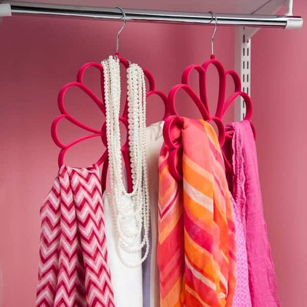 The best hangers are Joy Mangano felt hangers