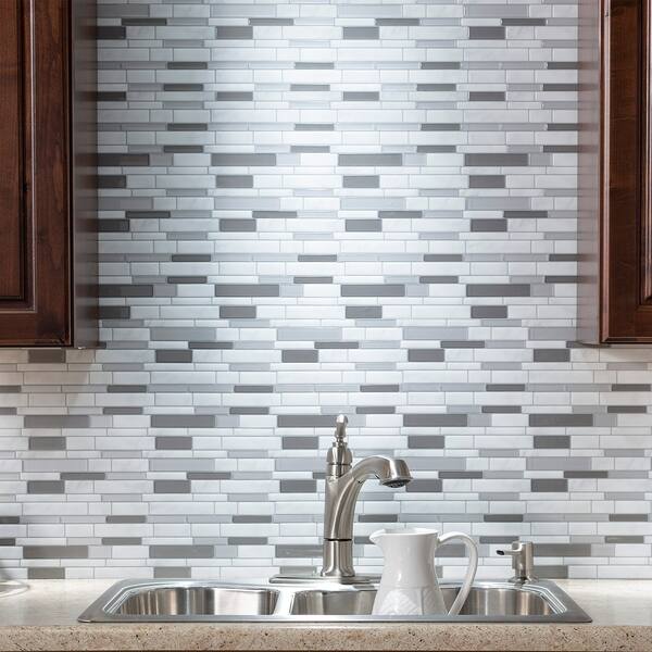 Tack Tile L Stick Vinyl Backsplash Pack Of 3 Tack Tile L Stick Vinyl Backsplash Pack Of 3