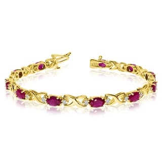 Ruby Gemstone Bracelets Online At Our Best Ruby Gemstone Bracelets Online At Our Best Deals
