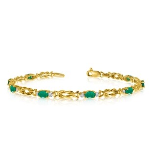 Emerald Bracelets Find Great Jewelry Deals Ping At