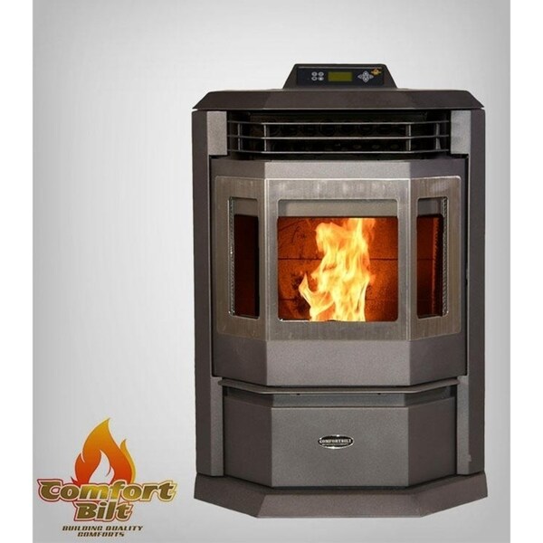 Comfortbilt HP22 SS Black Pellet Stove - Bed Bath & Beyond - 21931705