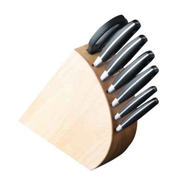 slide 2 of 2, BergHOFF Forged 8Pc Stainless Steel Cutlery Set with Block