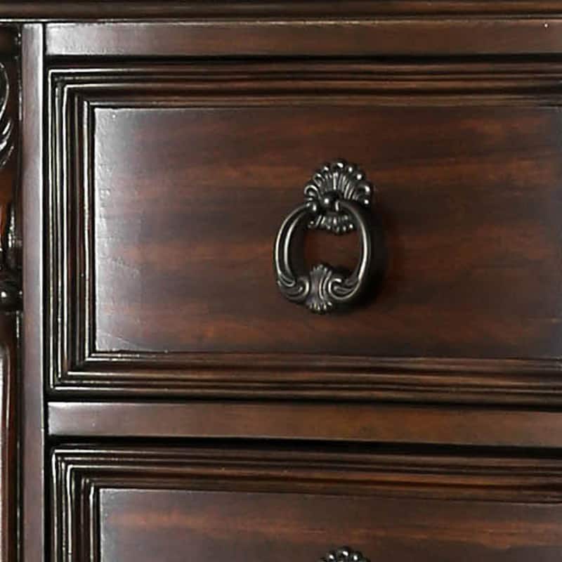 Pune Traditional Brown Wood 7-Drawer Chest by Furniture of America
