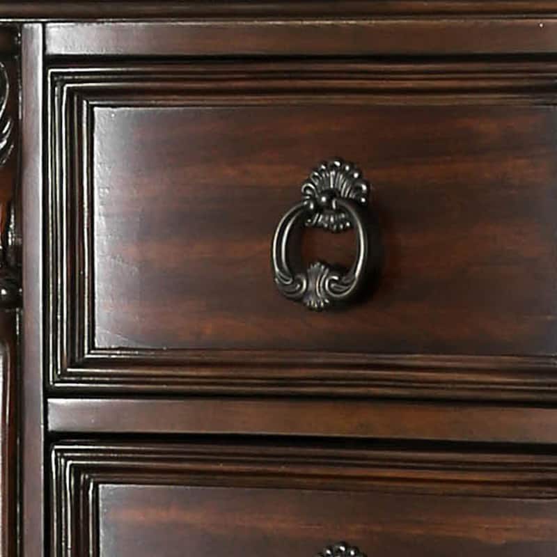 Pune Traditional Brown Wood 7-Drawer Chest by Furniture of America