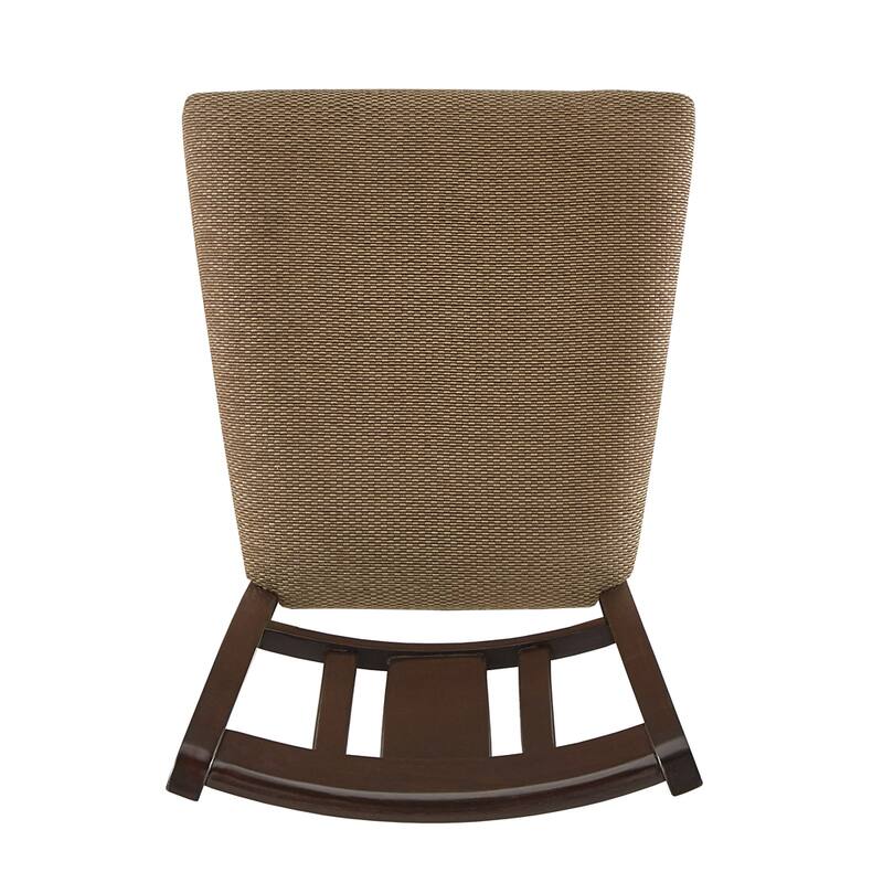 Lynn Espresso Finish Upholstered Dining Chairs (Set of 2) by iNSPIRE Q Classic