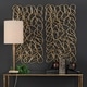 preview thumbnail 2 of 0, Uttermost In The Loop Gold Wall Arts (Set of 2)