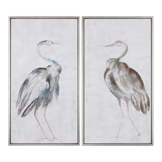 Uttermost Summer Birds Framed Art (Set of 2) - Multi-color
