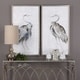 preview thumbnail 3 of 1, Uttermost Summer Birds Framed Art (Set of 2) - Multi-color