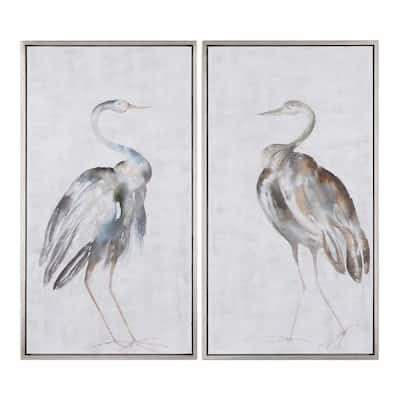 Uttermost Summer Birds Framed Art (Set of 2) - Multi-color