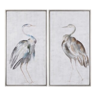 Uttermost Summer Birds Framed Art (Set of 2) - Multi-color