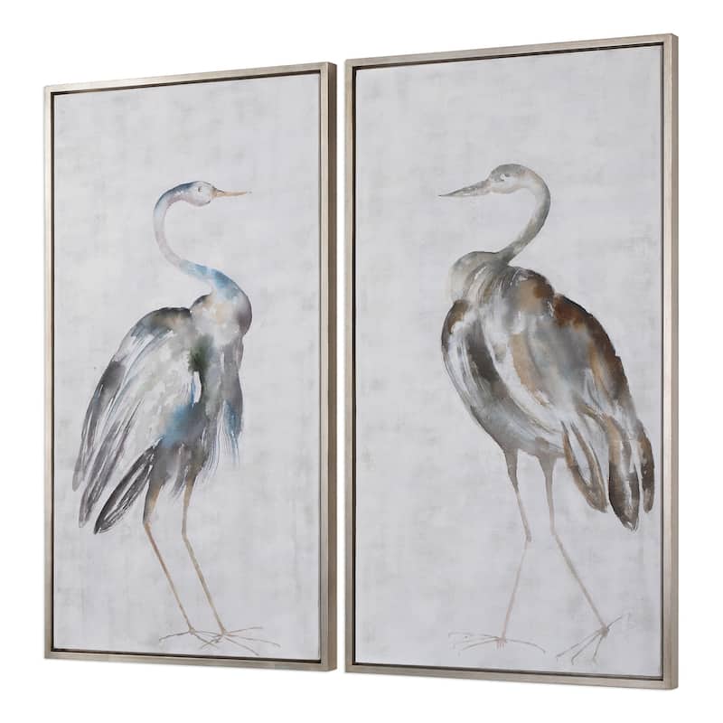 Uttermost Summer Birds Framed Art (Set of 2) - Multi-color
