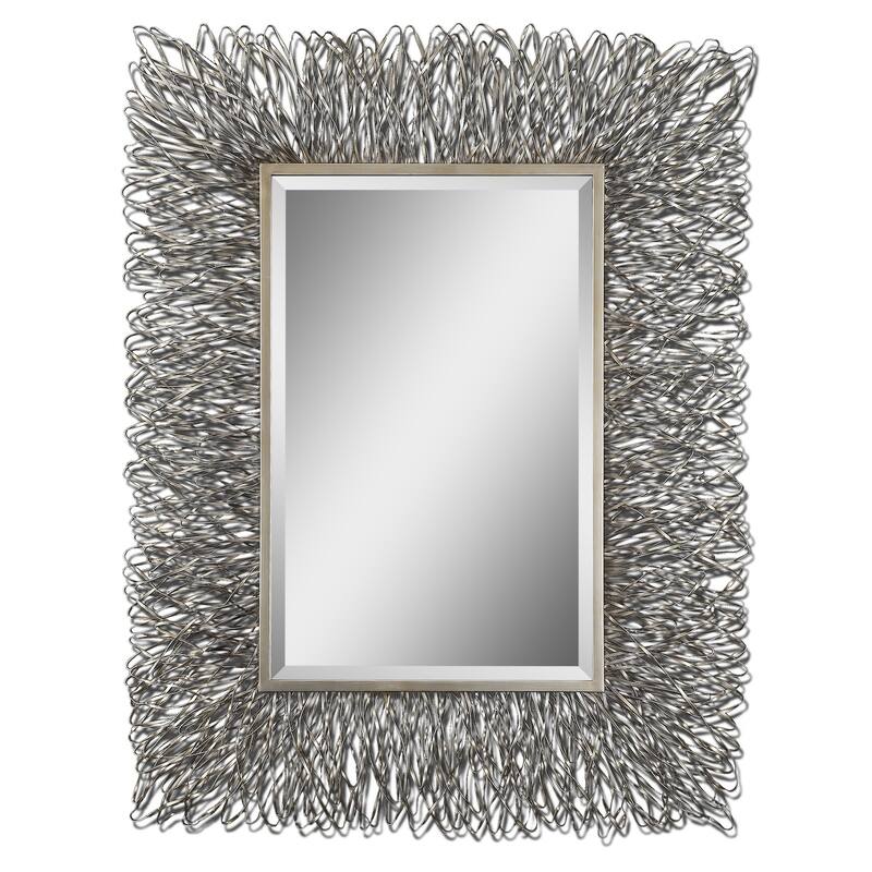 Uttermost Corbis Silver Mirror - Champagne