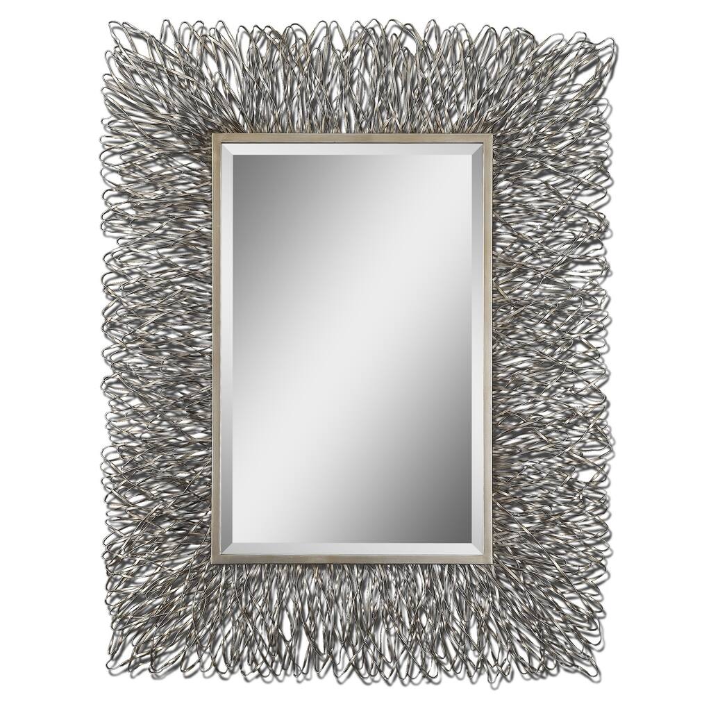 Uttermost Corbis Silver Mirror - Champagne