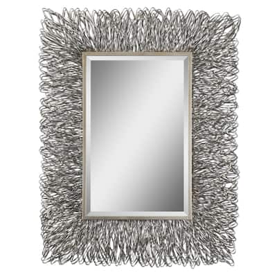 Uttermost Corbis Silver Mirror - Champagne