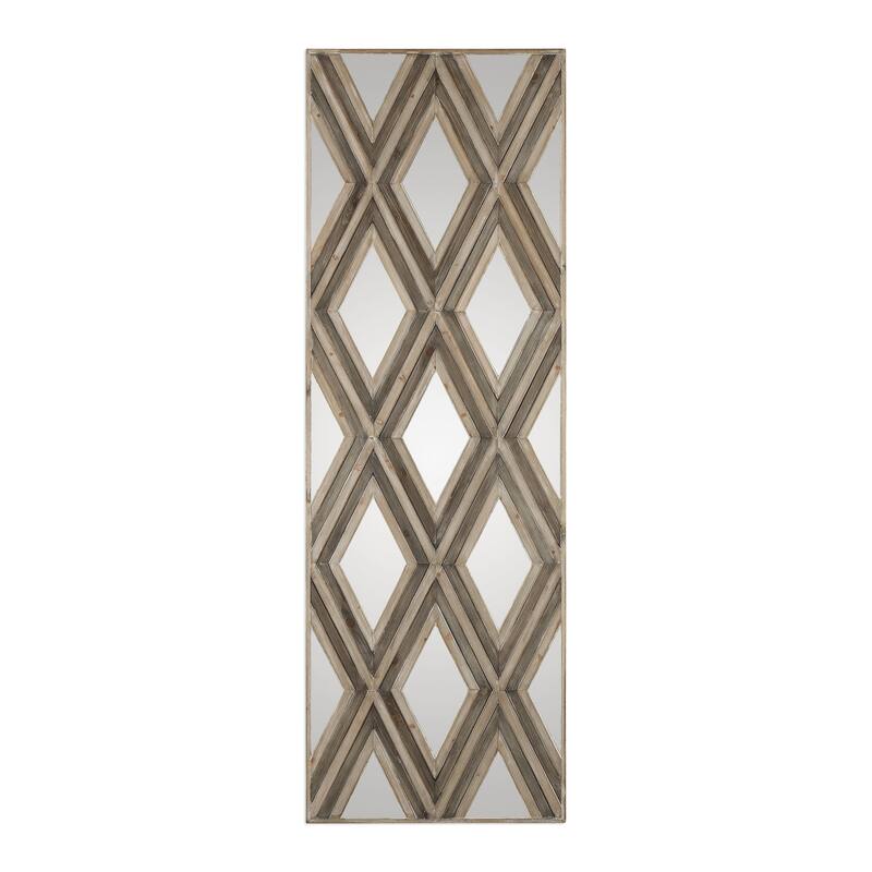 Uttermost Tahira Ivory Mirror - Chestnut