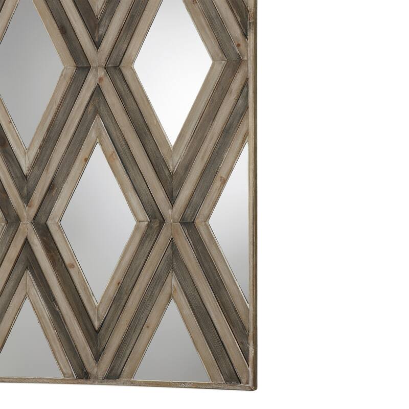 Uttermost Tahira Ivory Mirror - Chestnut