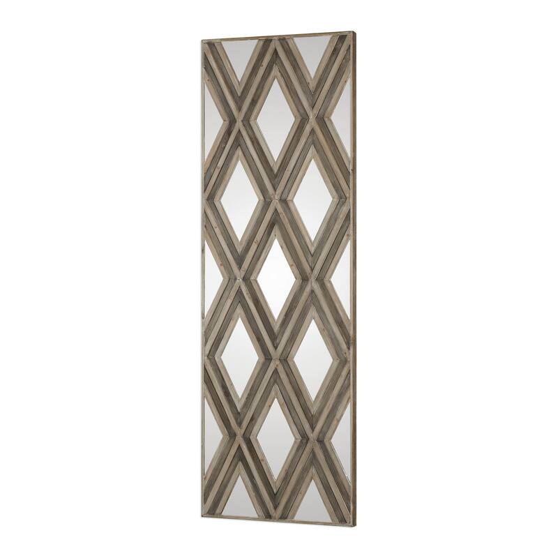 Uttermost Tahira Ivory Mirror - Chestnut