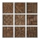 preview thumbnail 1 of 2, Uttermost Bryndle Rustic Wooden Squares ( Set of 9)