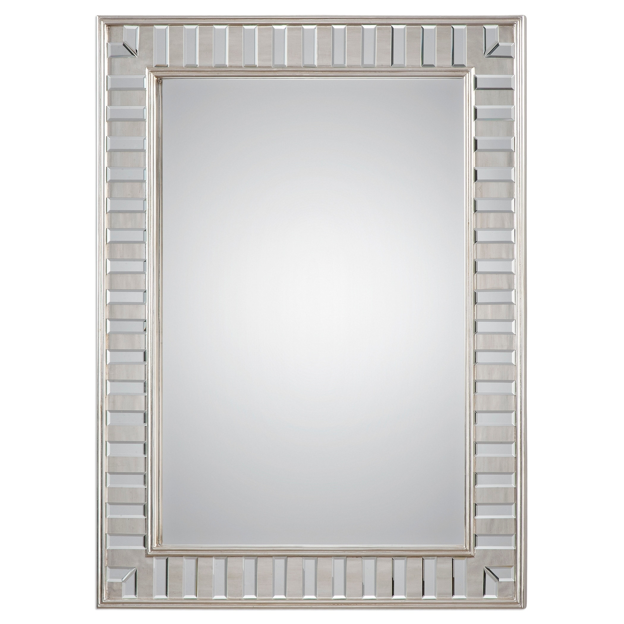 Uttermost Lanester Antiqued Silver Leaf Mirror