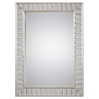 Uttermost Lanester Antiqued Silver Leaf Mirror