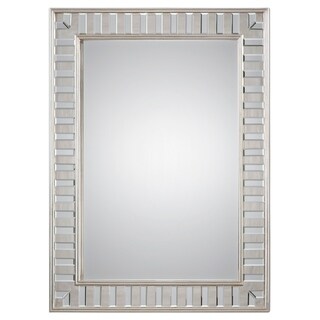 Uttermost Lanester Antiqued Silver Leaf Mirror