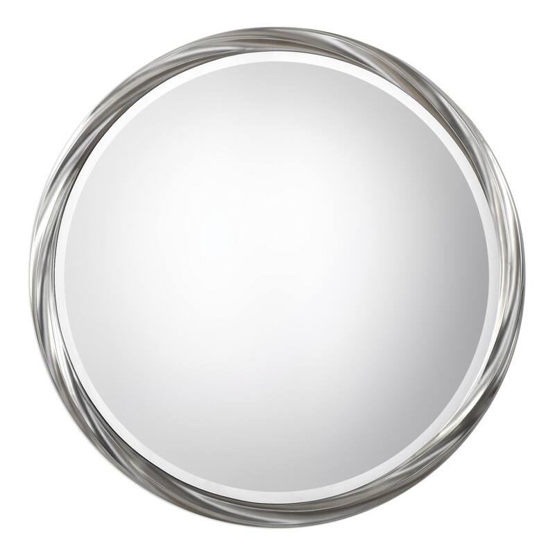Uttermost Orion Metallic Silver Leaf Mirror