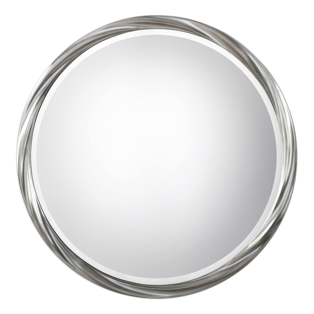 Uttermost Orion Metallic Silver Leaf Mirror