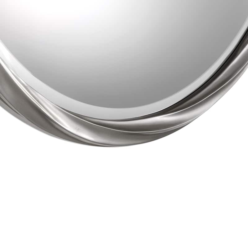 Uttermost Orion Metallic Silver Leaf Mirror