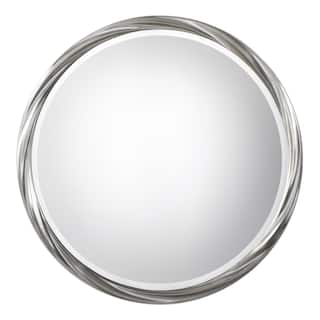 Uttermost Orion Metallic Silver Leaf Mirror