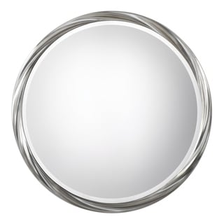 Uttermost Orion Metallic Silver Leaf Mirror
