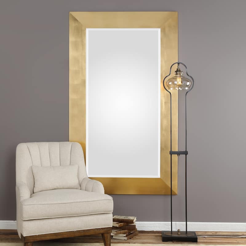 Uttermost Chaney Gold Leaf Mirror