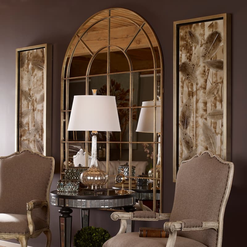 Uttermost Grantola Antiqued Gold Mirror