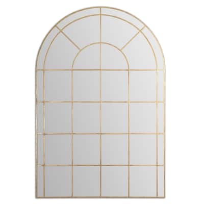 Uttermost Grantola Antiqued Gold Mirror