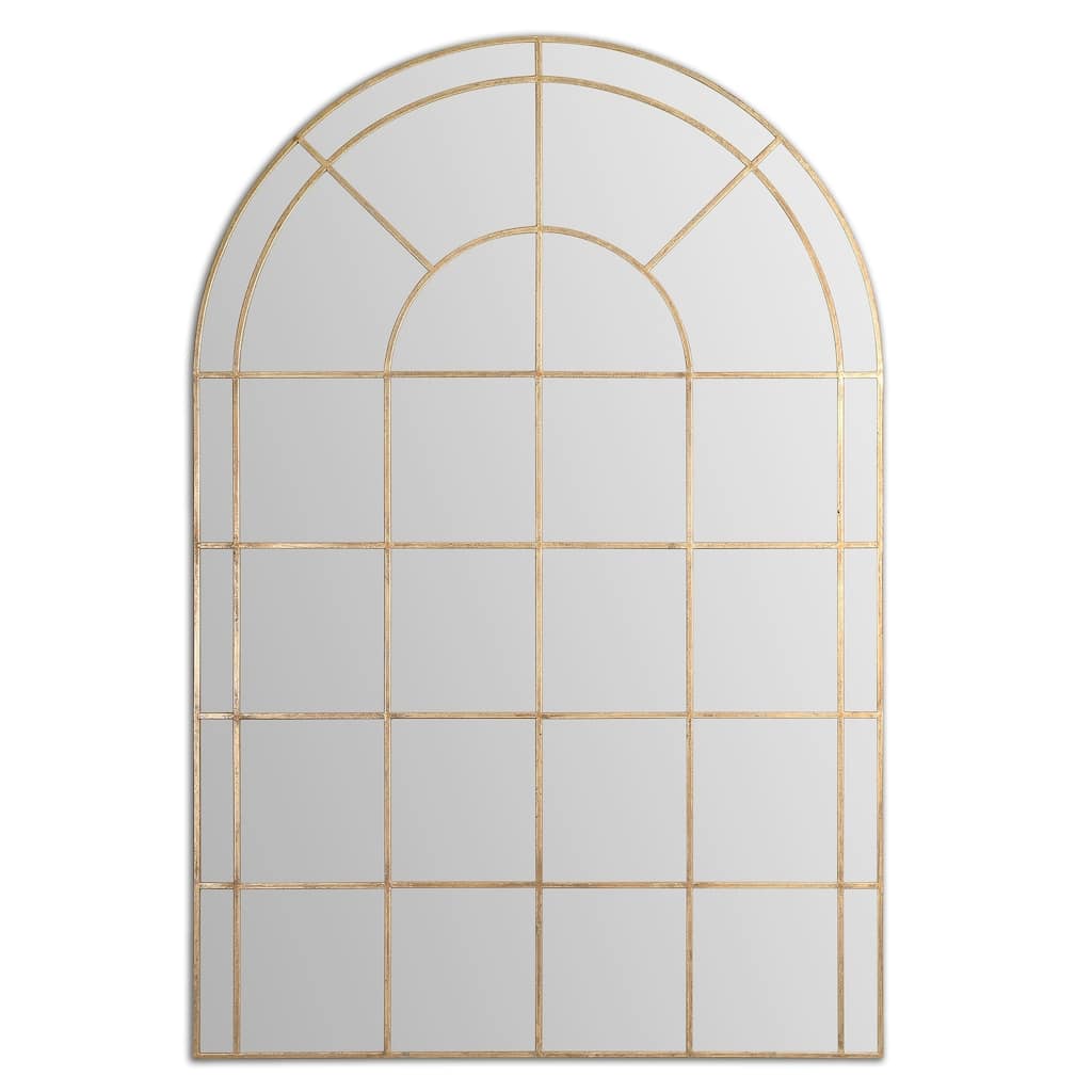 Uttermost Grantola Antiqued Gold Mirror