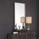 preview thumbnail 4 of 3, Uttermost Gabelle Antiqued Metallic Silver Mirror