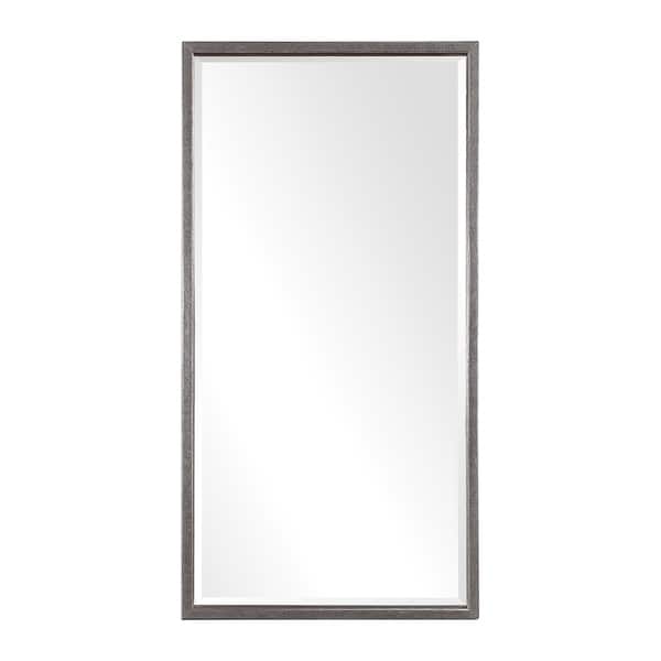 slide 2 of 5, Uttermost Gabelle Antiqued Metallic Silver Mirror