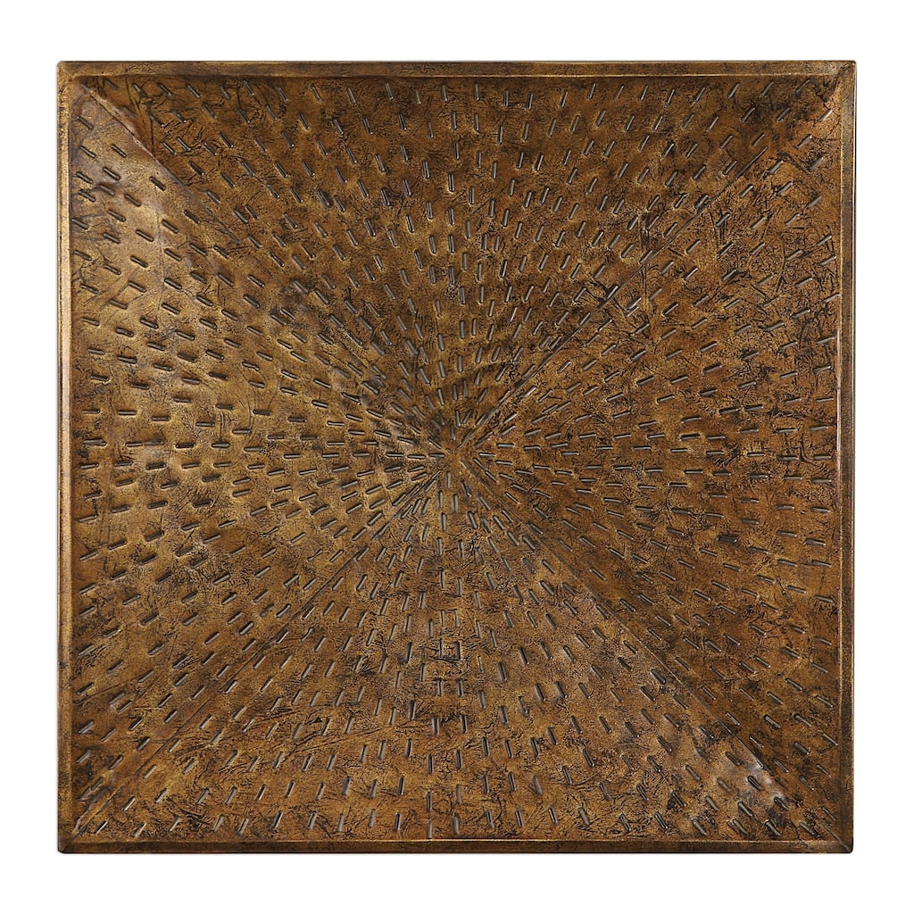 Uttermost Blaise Antiqued Bronze Wall Art