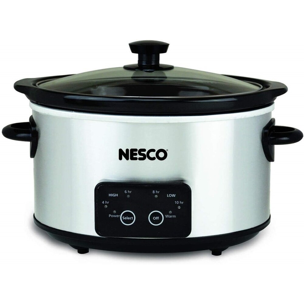 Toastmaster TM-401SC 4-Quart Slow Cooker Stainless Steel