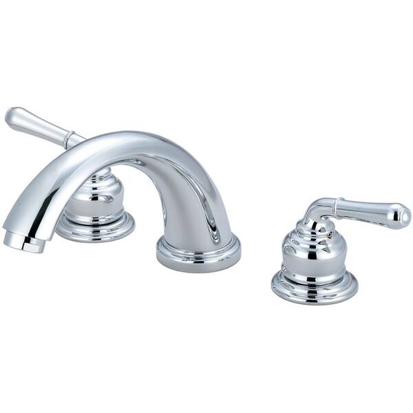slide 2 of 3, Two Handle Roman Tub Trim Set