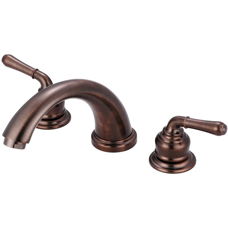 Two Handle Roman Tub Trim Set - Copper Finish