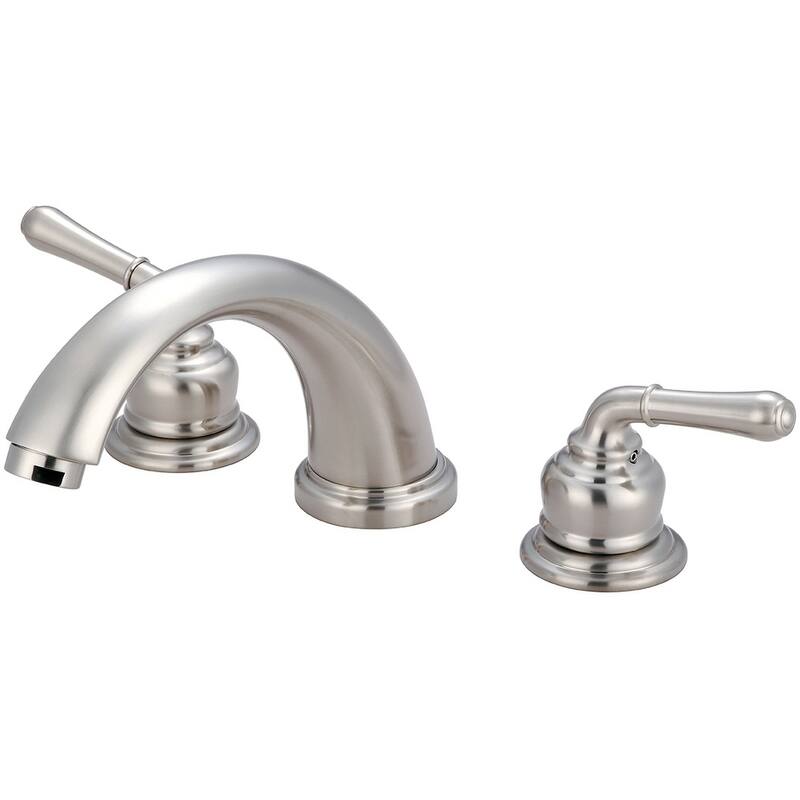 Two Handle Roman Tub Trim Set - Nickel Finish