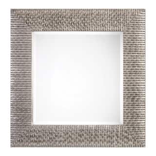 Uttermost Cressida Distressed Metallic Silver Leaf Mirror