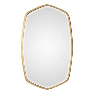 Uttermost Duronia Antiqued Gold Leaf Mirror