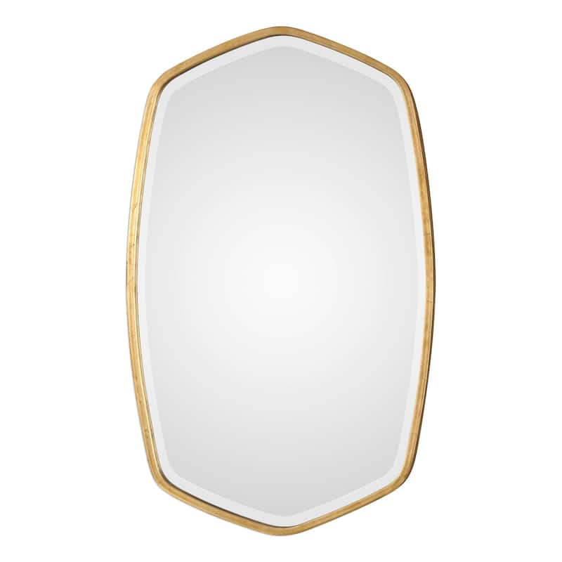 Uttermost Duronia Antiqued Gold Leaf Mirror