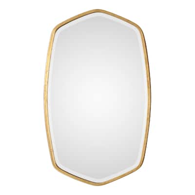 Uttermost Duronia Antiqued Gold Leaf Mirror