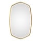preview thumbnail 1 of 2, Uttermost Duronia Antiqued Gold Leaf Mirror