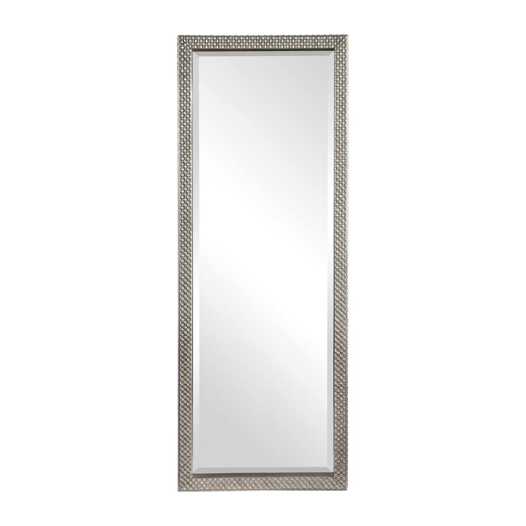 Uttermost Cacelia Antiqued Metallic Silver Mirror
