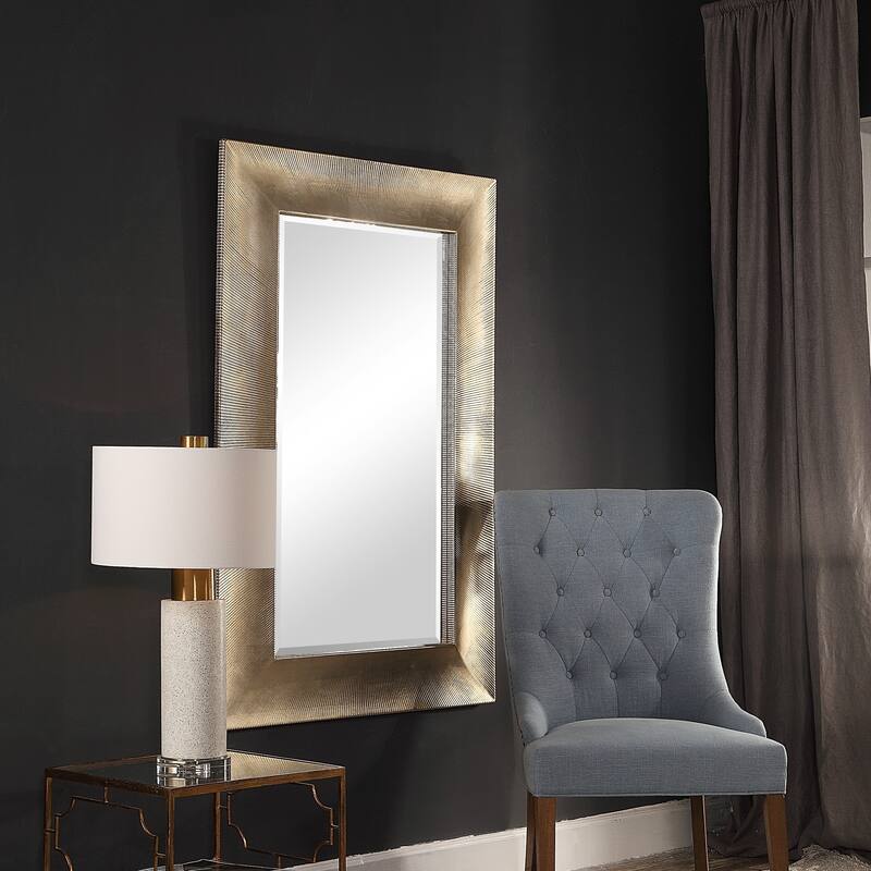 Uttermost Valenton Warm Champagne Mirror